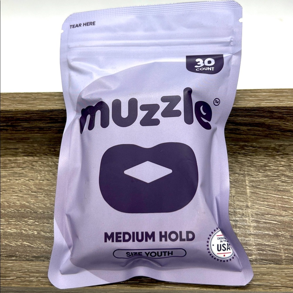 Mouth Tape Muzzle Sleep Youth Size Medium Hold 30 Count New Sealed Package